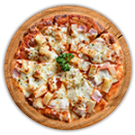 Ham & Pineapple Pizza 