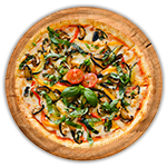 Onion & Peppers Pizza 